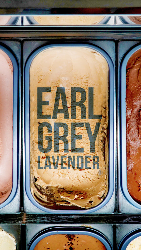 Singapore Creamier Handcrafted Ice Cream Earl Grey Lavender On Tub Front Facing