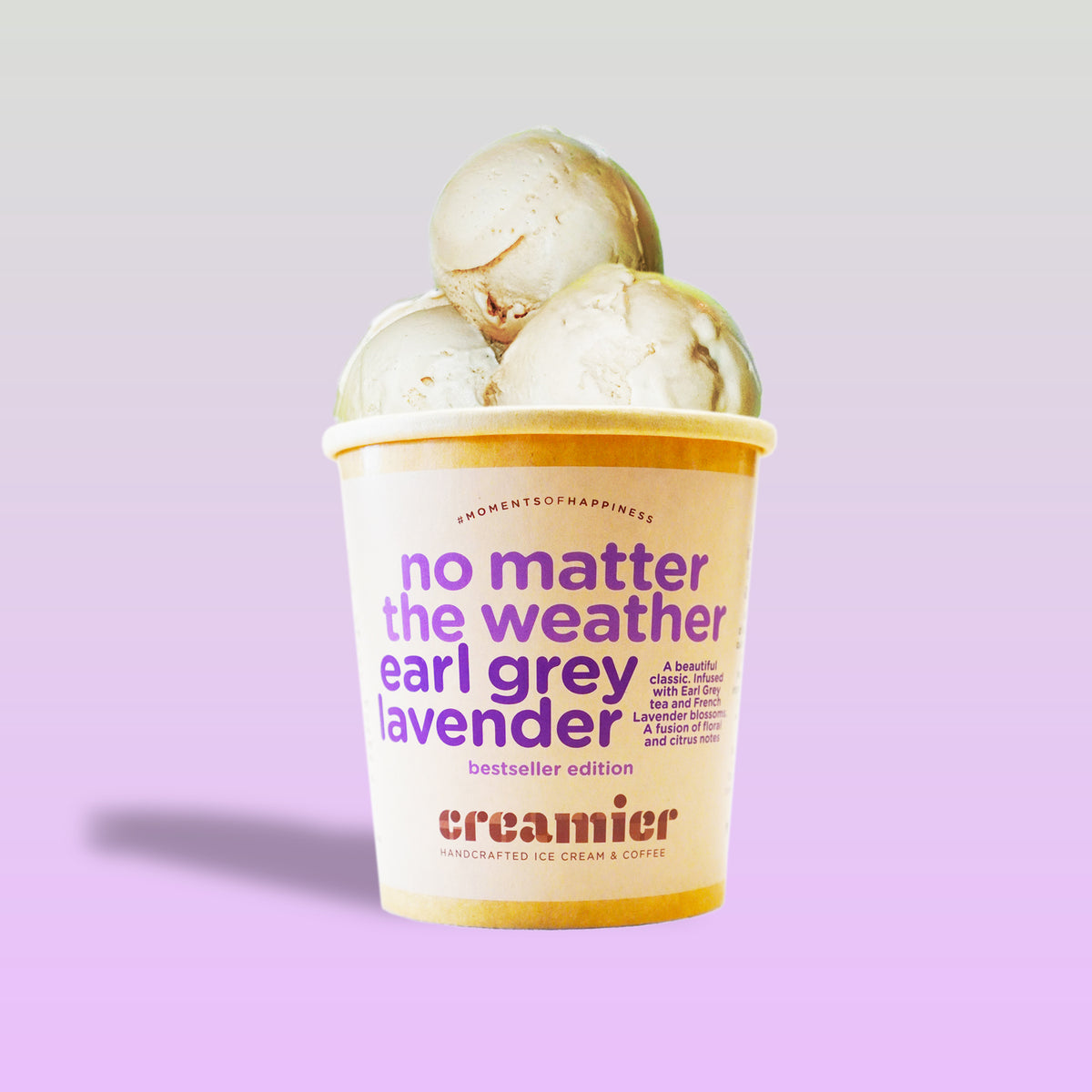 Earl Grey Lavender Ice Cream A Symphony of Refined Flavour Creamier