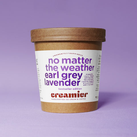 Singapore Creamier Handcrafted Ice Cream earl grey lavender pint