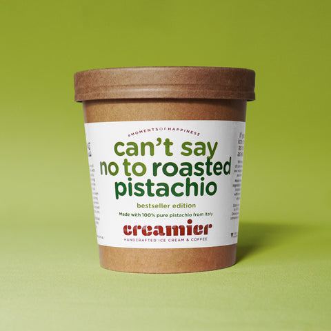 Singapore Creamier Handcrafted Ice Cream roasted pistachio pint
