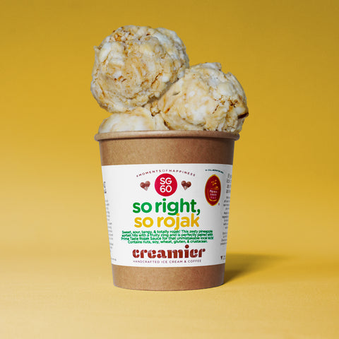 Pineapple Rojak Sorbet