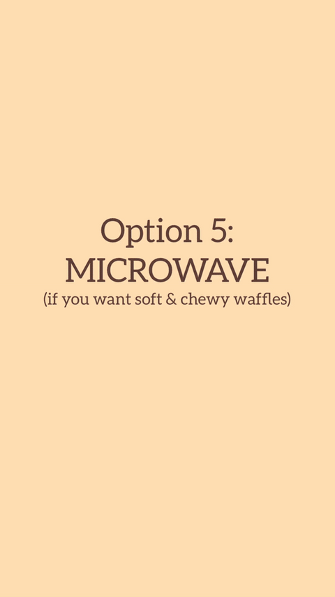 Frozen Golden Waffles