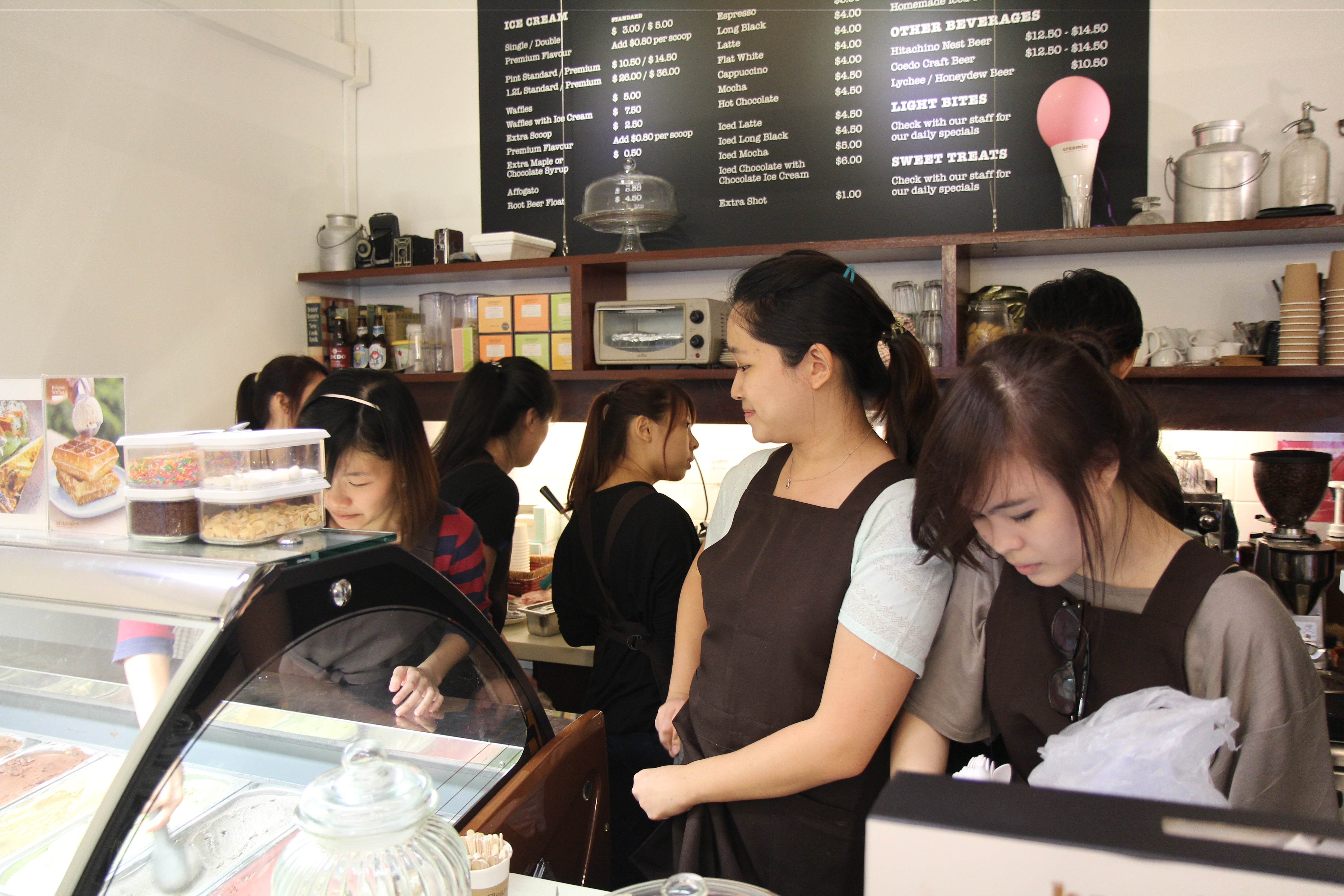 We are hiring! – Creamier Handcrafted Ice Cream and Coffee