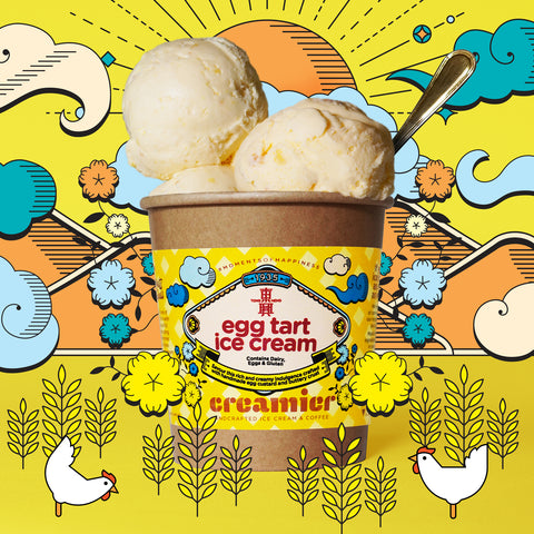 Egg Tart Ice Cream