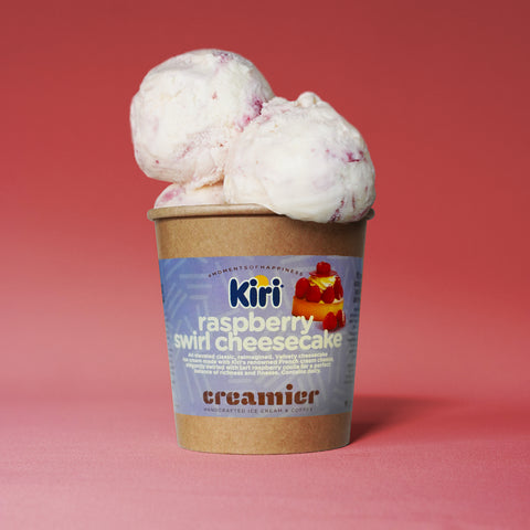 Raspberry Swirl Cheesecake