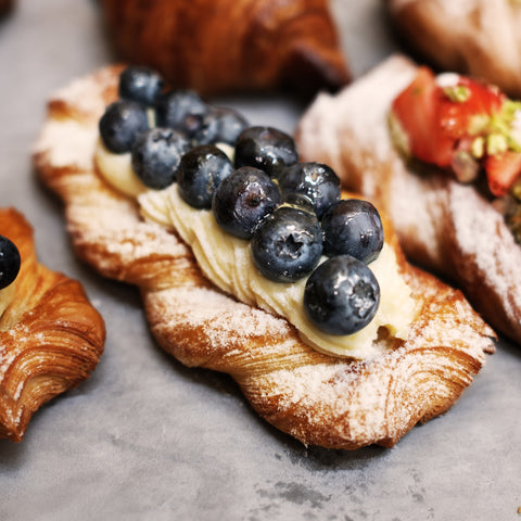 Blueberry Cream Croissant