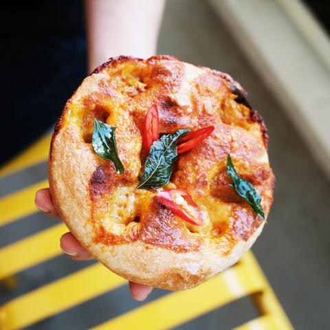 Curry Potato Focaccia