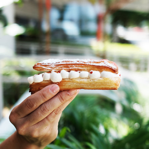 Lychee Cream Danish