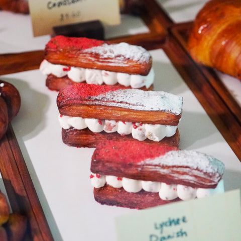 Lychee Cream Danish