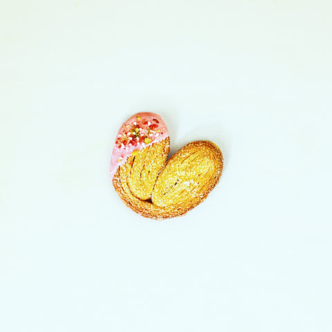 Strawberry Chocolate Heart Palmier