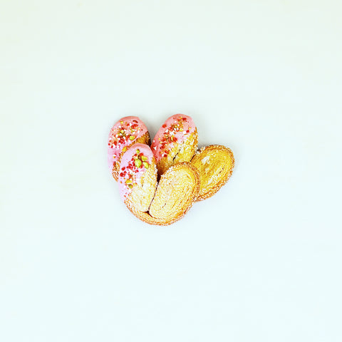 Strawberry Chocolate Heart Palmier