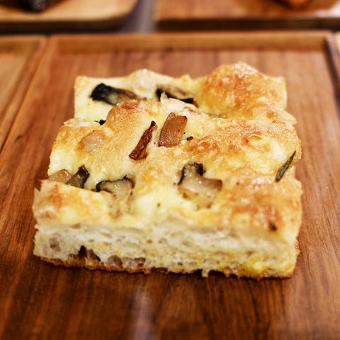 Mushroom & Mozzarella Focaccia