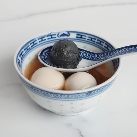 Singapore Creamier Handcrafted Ice Cream sesame tang yuan ice cream on tang yuan