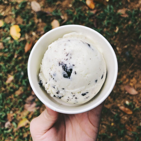 Singapore Creamier Handcrafted Ice Cream Cookies & Cream On Cup Front Facing