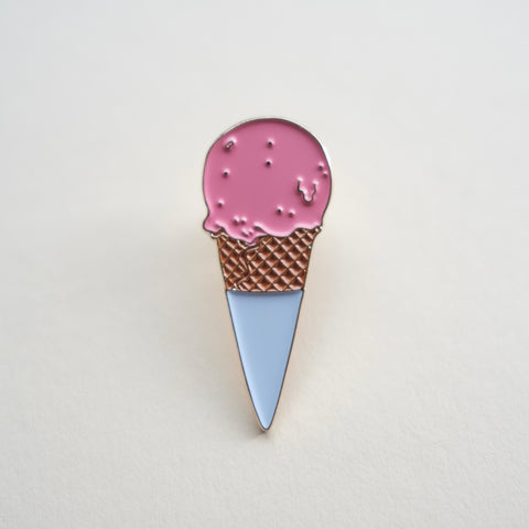 Embrace Summer with Our Summer Strawberries Cone Pin