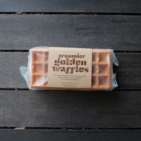 Indulge in Gourmet Bliss: Our Frozen Golden Waffles Await!